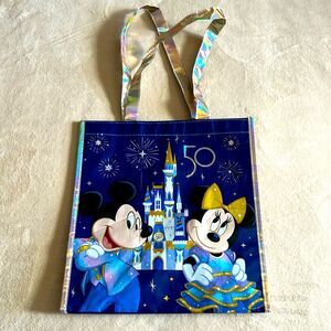 Walt Disney World’s 50 Magical Mickey Minnie Reusable Shopping Bag Tote